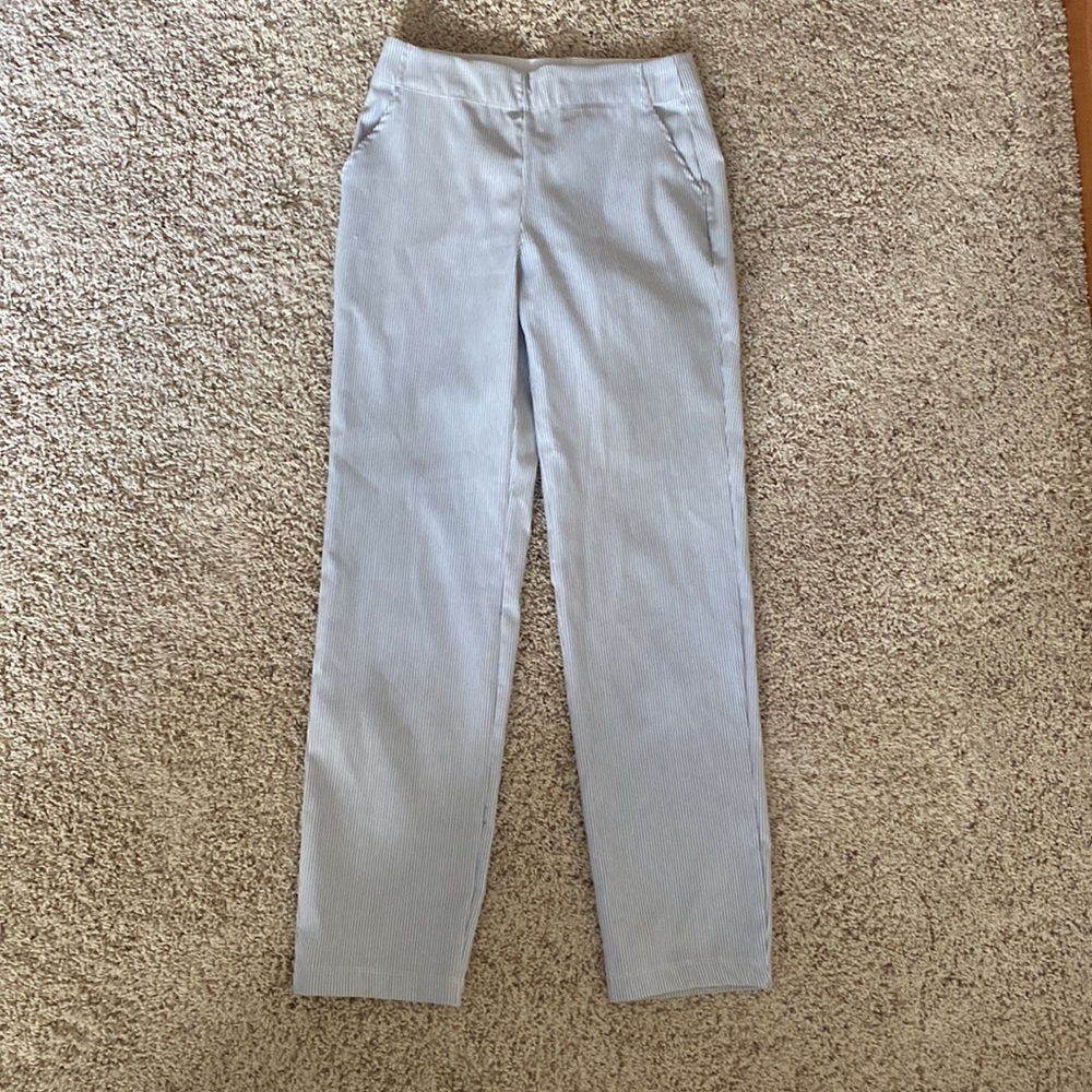 Max studio striped trouser pants